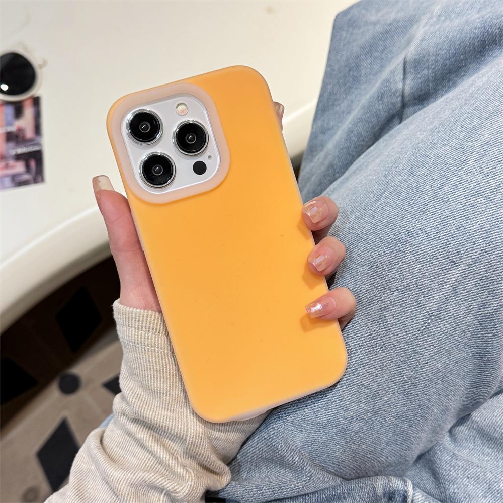 Luxury Candy Colored Liquid Silicone Phone Case For iPhone 16 15 14 13 12 Pro Max Puls 11 Soft Shockproof Bumper Matte Cover