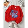 Kids Sweatshirt,Crew Neck Fashion Top, Fun "Perfect Is Boring Flower" Patterned Sweatshirt, for Everyday Casual Wear, for All Kinds of Daily Outfits