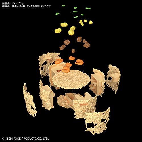 BEST HIT CHRONICLE Cup Noodles 1/1 Farbcodiertes Kunststoffmodell BAS5060591