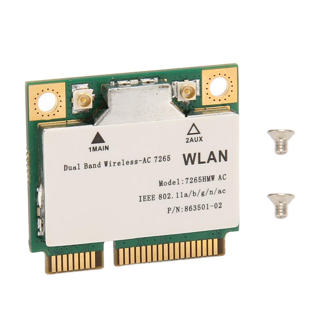 7265HMW Wireless Network Card 1200Mbps 2.4 5Ghz Bluetooth 4.2 Mini PCIE Interface WiFi Adapter for