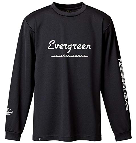 EVERGREEN Dry Long T-Shirt, F Type, XL, Black