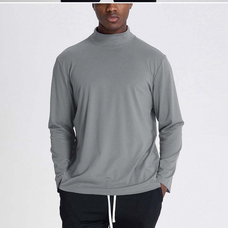 Men's Winter Sports Quick-Dry Training Suit: Football, Basketball & Running Long-Sleeve Top.
