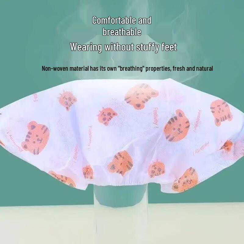 Changbaosen Disposable Non-Woven Shoe Covers (150 Count)