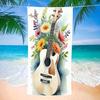 Playful Patchwork Beach Towel Large Quick-Drying Towel Bright Whimsical Patchwork Quilt Design for Beach Pool Camping