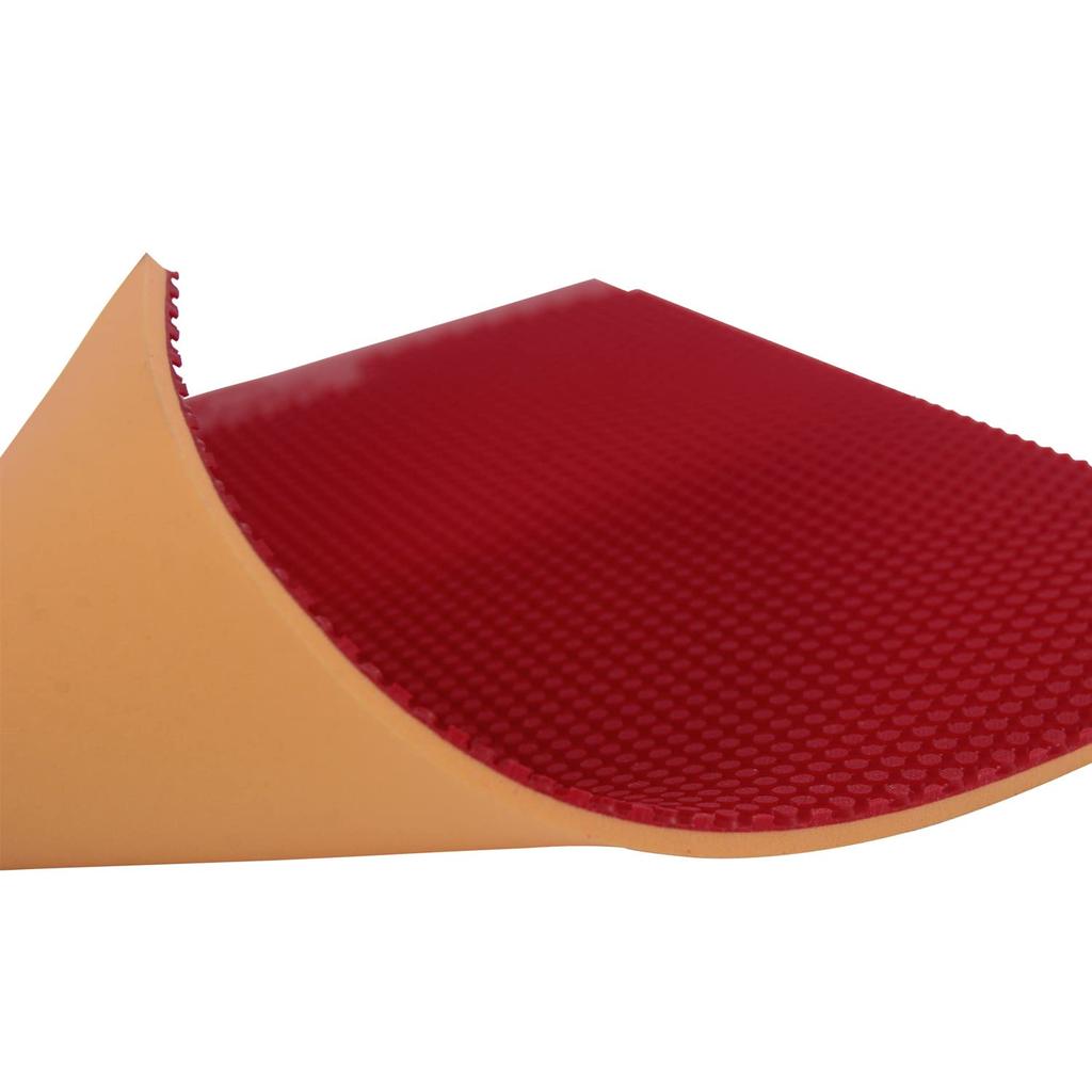 VICTAS Spectrum S1 Table Tennis MAX High for Speed Rubber, Standard, Red, 210010, Elasticity,