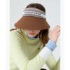Munsingwear Women Wide Brim Ribbon Visor Camel Mr322lcp81