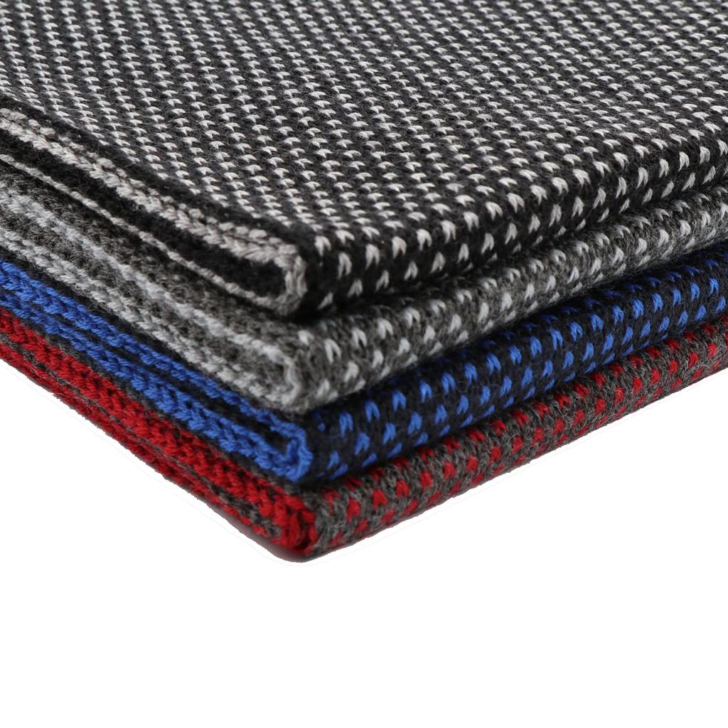 Knitted wool scarf, winter warm casual high-end scarf, nitrile blended knitted scarf