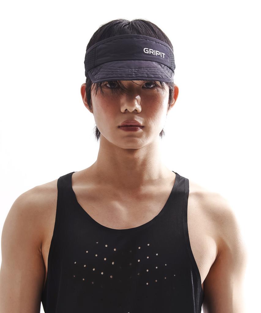 Geulipis Gripit-X Sweatout Packable Sun Cap Black
