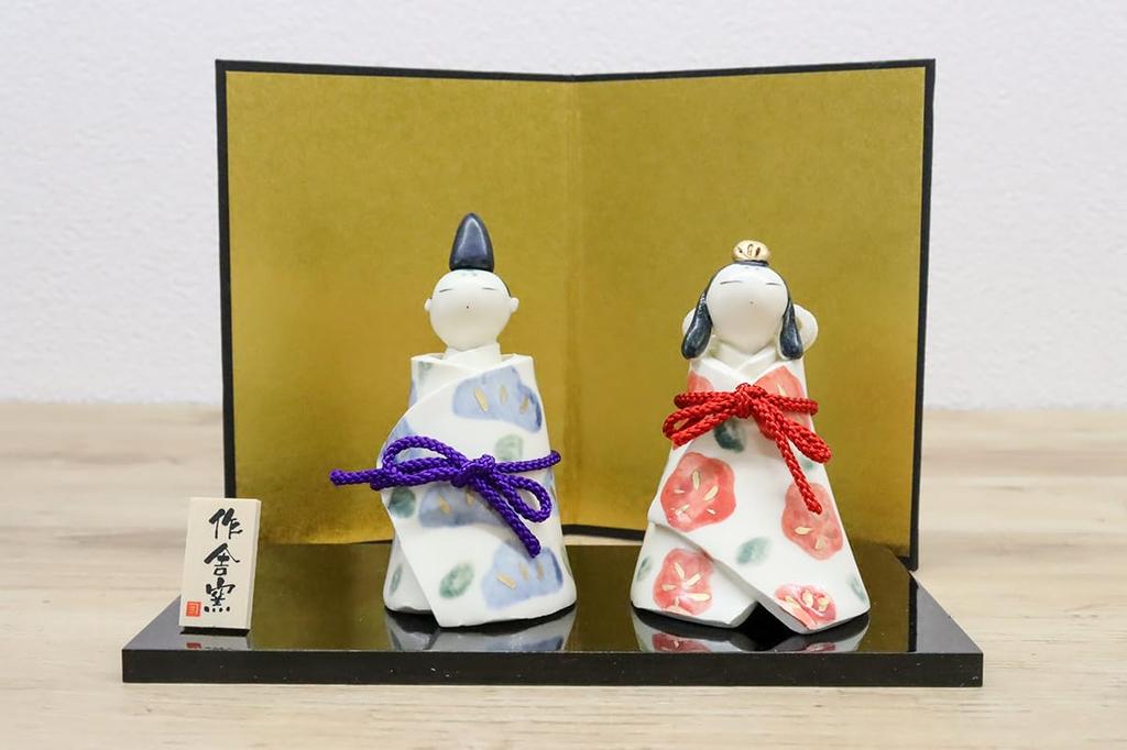 Craftsman House Hina Dolls for White Elegantly Ohina Girls' Day, Tatara, Wrapped,
