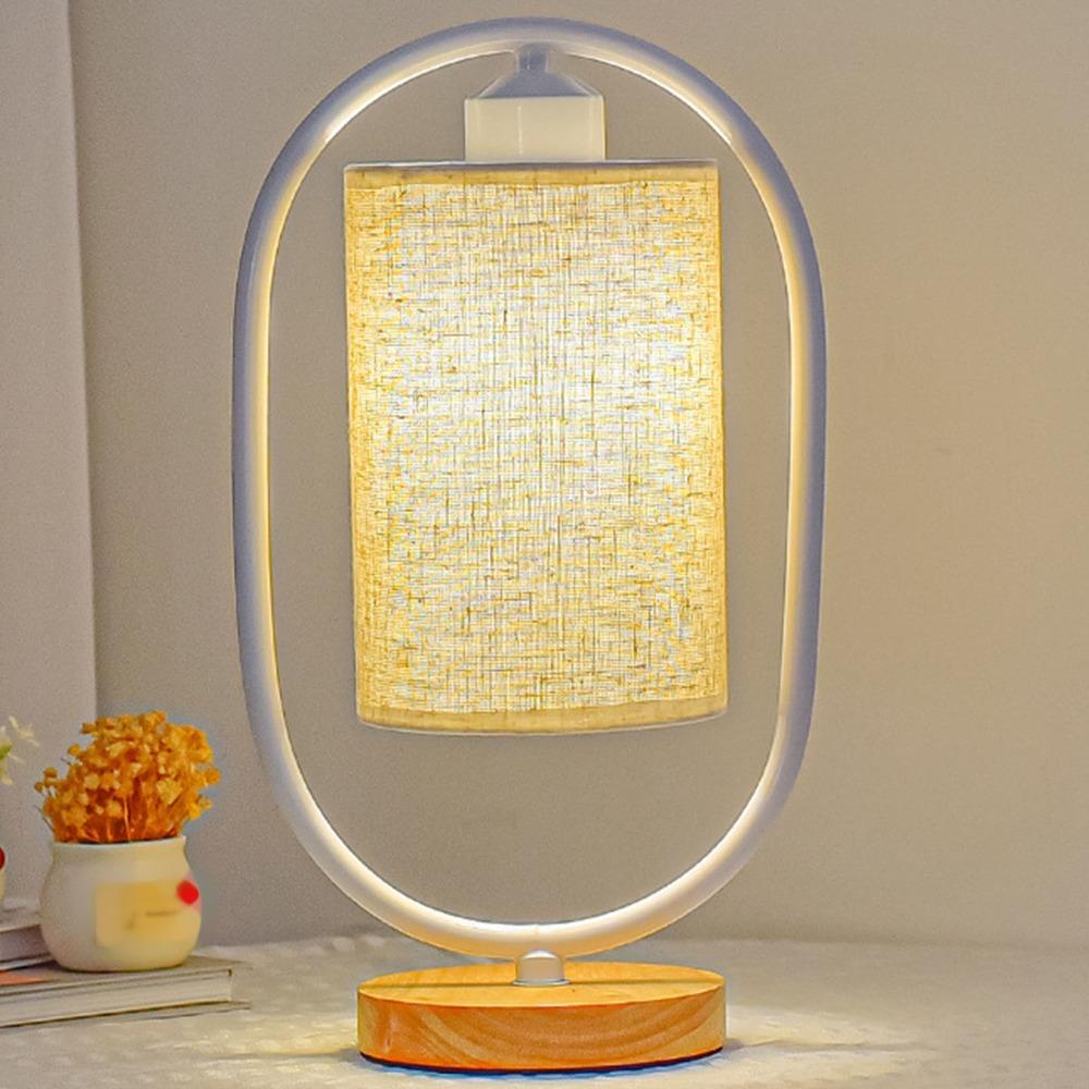 Dimmable Bedside Lamp 3 Color Temperature LED Desk Lamp Retro Table Lamp  Home