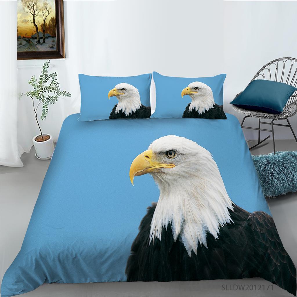 3D Animal Print Bedding Set Quilt Cover Pillow Cover Home Bedding Set AU/EU/US Full Size Single/Double Bed Home Furniture