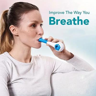 1pc Portable Breathing Training Device, Breathing Exercise Lung Capacity Trainer, Adjustable Lung Breath Exerciser