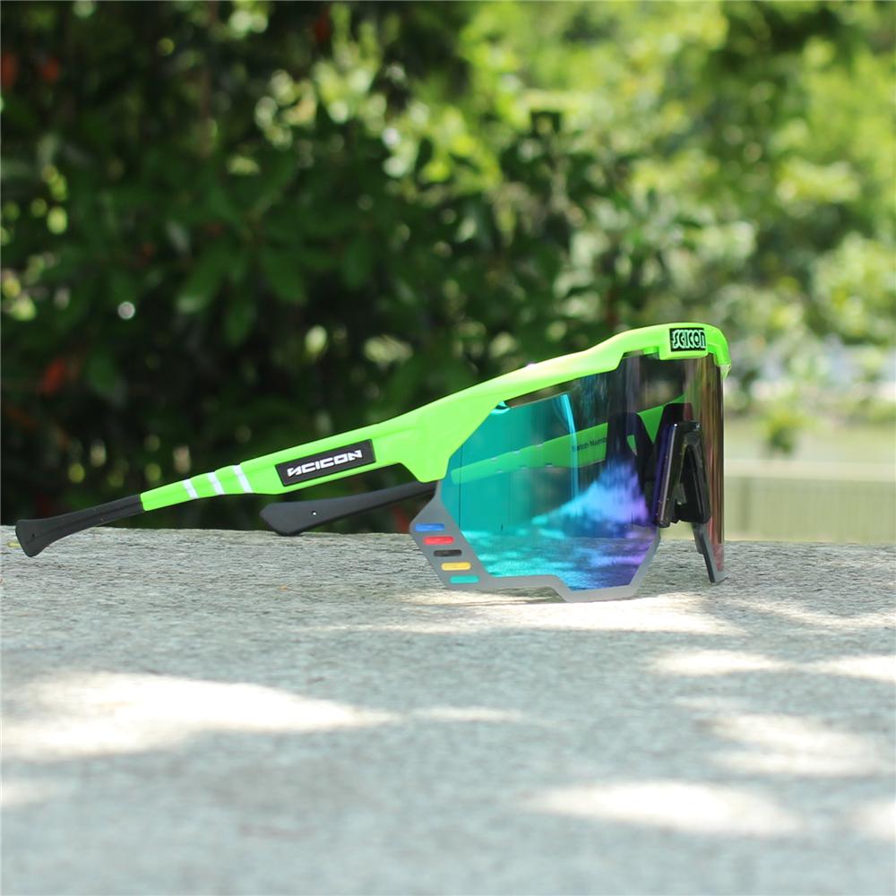 SCICON AEROSHADE KUNKEN UV400 Cycling Sunglasses with Case - Outdoor Sports Men's MTB Road Bike Eyewear Women's Goggles