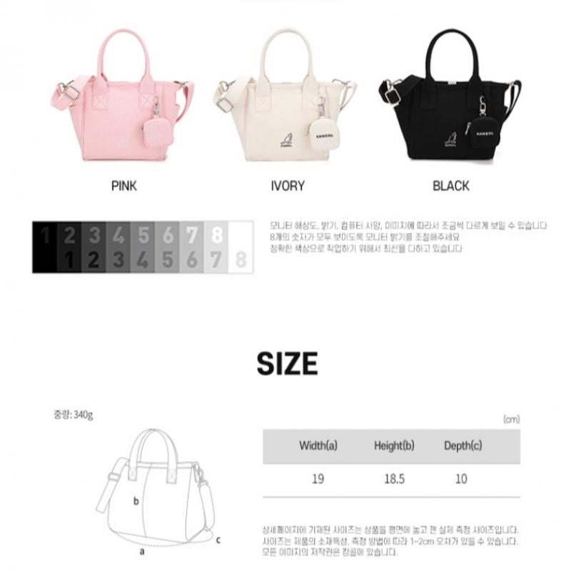 Kangol Lucky Canvas Tote Bag Ii 3952 Pink