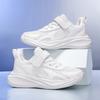Kids Running Shoes Boys Girls Lightweight Breathable Mesh Sneakers With Hook Loop