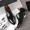 Plain Soft Men's Formal Shoes Patent Leather New Elegant and Classic Italian High Quality Fashion Low Price 39 Social Shoe Male