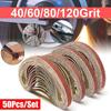 File Sanding Belts Sander Abrasive Sanding Belts 50pcs Belt Power Useful