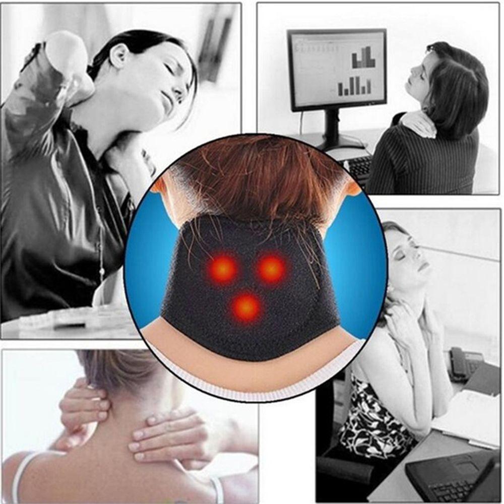 Neck Relaxation Massager Warmer Magnetic Neckband Neck Support Neck Care Collar Self-heating Pad