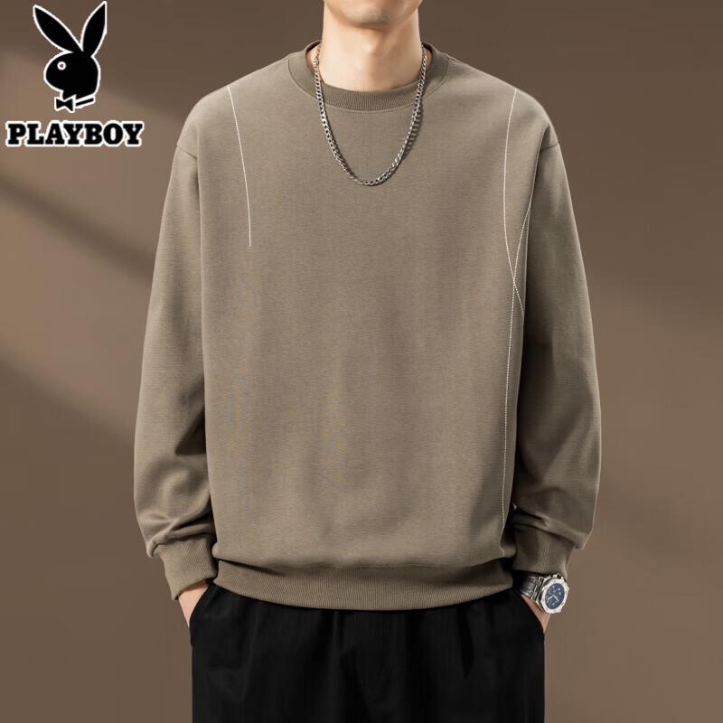 

Playboy Men s Casual Crewneck Sweatshirt 3XL