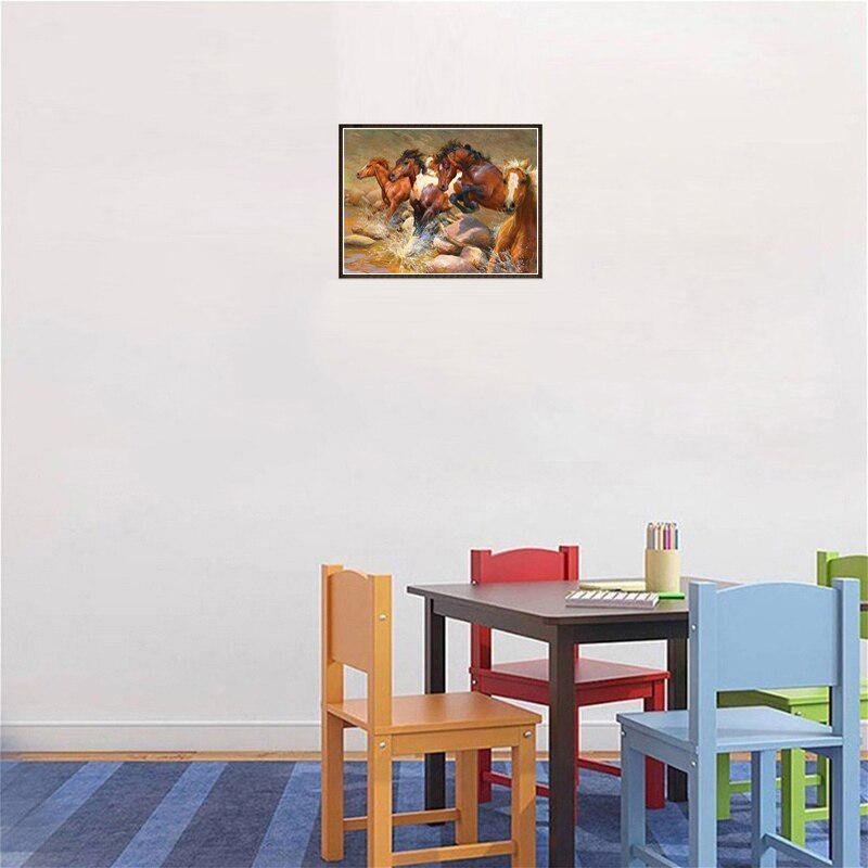 5D Diamond Painting Horse Full Round Drill Embroidery Cross Stitch