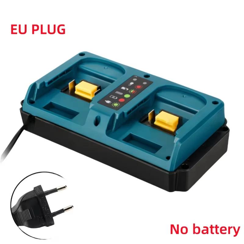 Power Tool for Makita 18V Li-ion Battery Replacement DC18RD Double Charger EU/US/UK/AU Plug