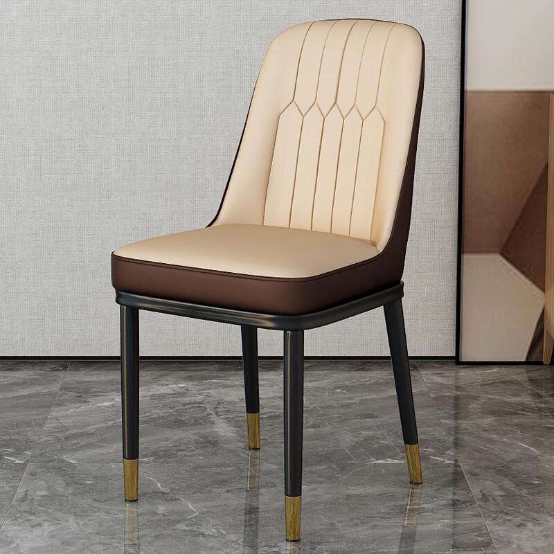 Light Luxury Metal Dining and Vanity Chair