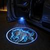 2PCS Car Door Lights Logo Projector Funny Sheep LED Welcome Courtesy Ghost Shadow Lamp fit for Dodge Ram 1500 2500 Accessories