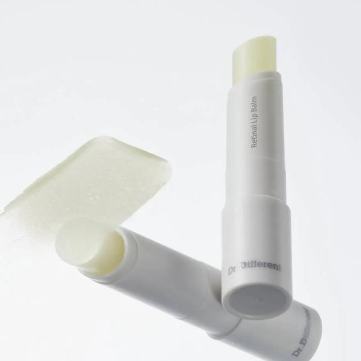 Retinal Lippenbalsam für volle und glatte Lippen (Klar & Rosafarben getönt)