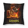 Sinners Movie Dance With The Devil Square Pillowcase Polyester Linen Velvet Creative Zip Decor Sofa Cushion Case