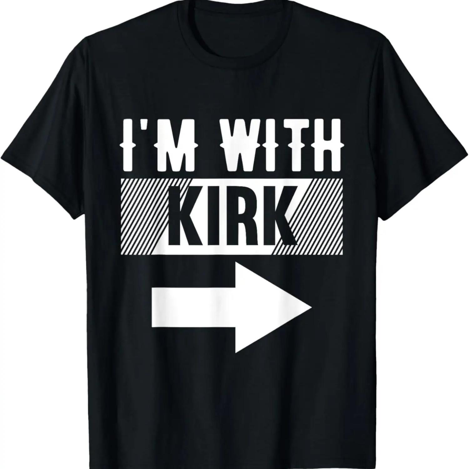 I m With KIRK T-Shirt For KIRK T-Shirt S чёрный