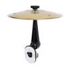Car Cymbal Air Vent Stainless Steel Dual Ball Joint Dashboard Cymbal Golden with Silicone Pad Golden