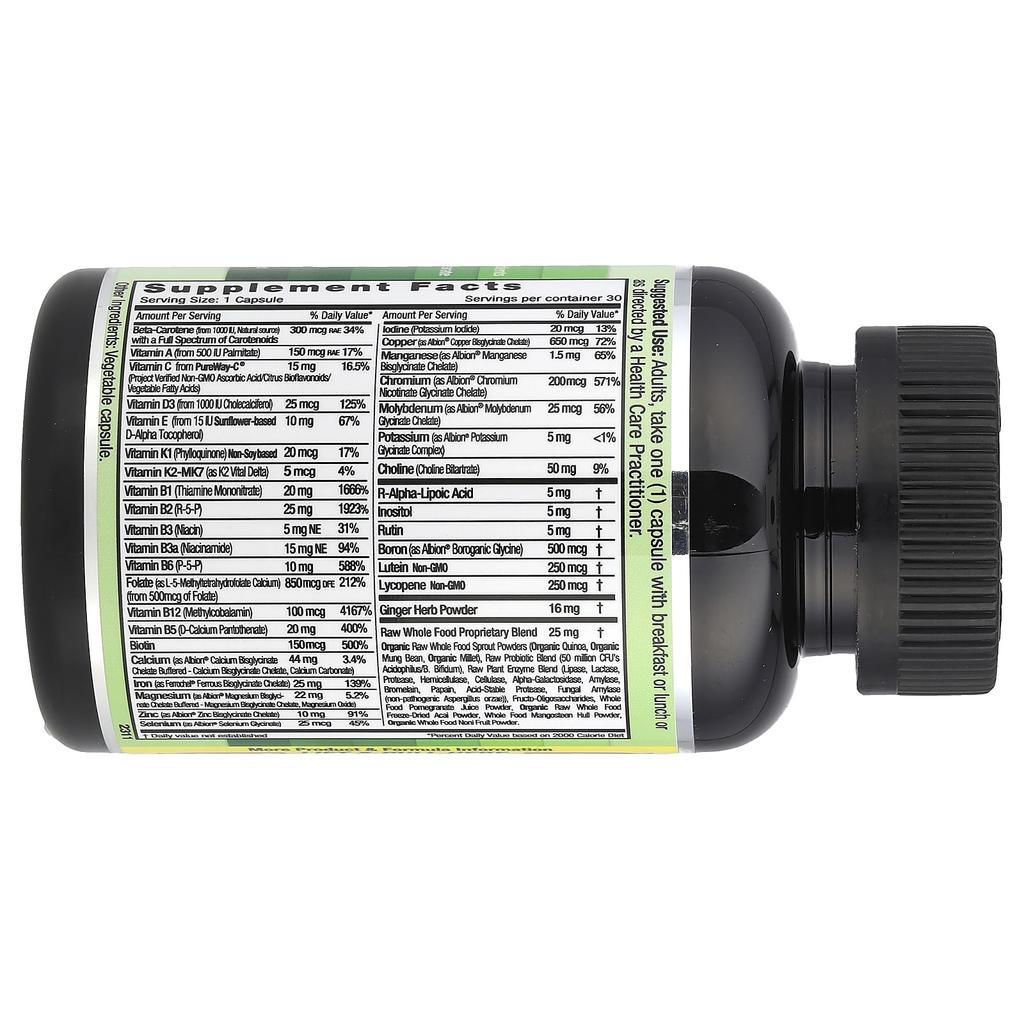 Coenzymized Prenatal One-Daily Multi, Veggie Capsules 30