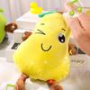Interactive Musical Toy Sensing Beat Plush Toys Fruit Musical Dooll Pear Fruit Sensing Beat Piano Plush Toy Orange