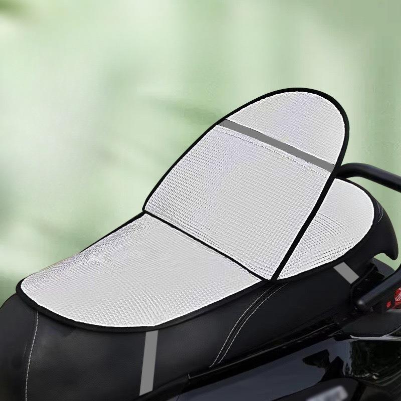 Electric Vehicle Sun Protection Seat Cushion, Summer Heat Insulation and Anti-scald Cover, Waterproof Heat Insulation Seat Cushion