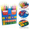 Counting Toy Educational DIY Toy Finger Numbers Addition Subtraction Board  Toddlers Learning