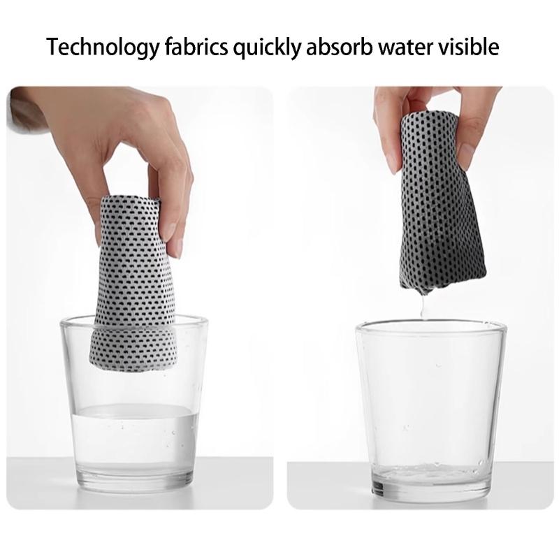 Microfiber Towel for Yoga, Sport, Running, Workout, Gym, Cooling Towel, Soft Breathable Chilly Towel, Ice Towel with Box