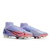 Nike Mercurial Superfly 8 Elite 'Flames' (Unisex) Light Thistle / Indigo Burst / Bright Crimson / Metallic Silver Soccer Shoes
