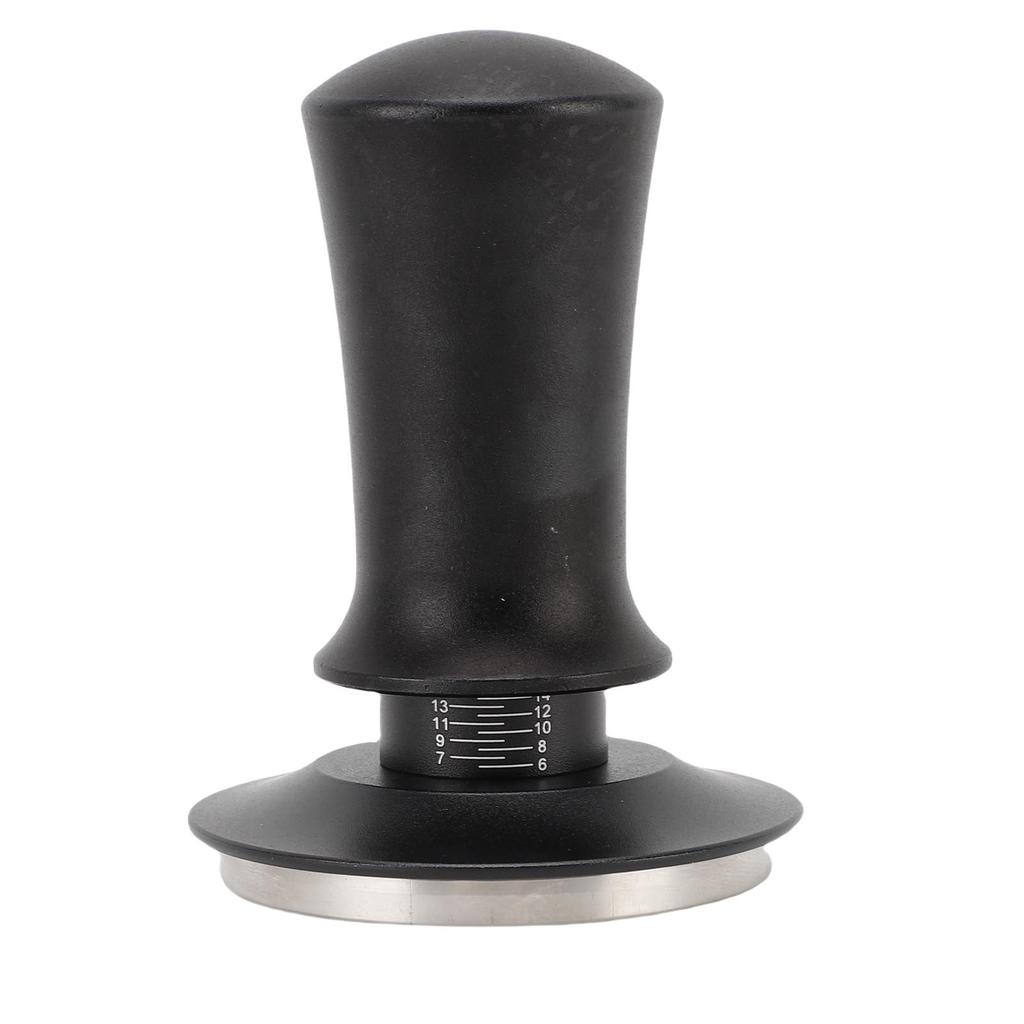 58mm Coffee Tamper with Scale 304 Stainless Steel Coffee Powder Constant Pressure Hammer for Coffee