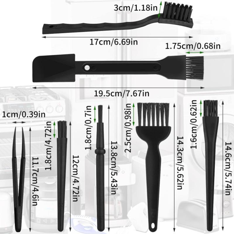 Multifunctional Anti-static Digital Cleaning Brush Set for Electronics and Automotive Use