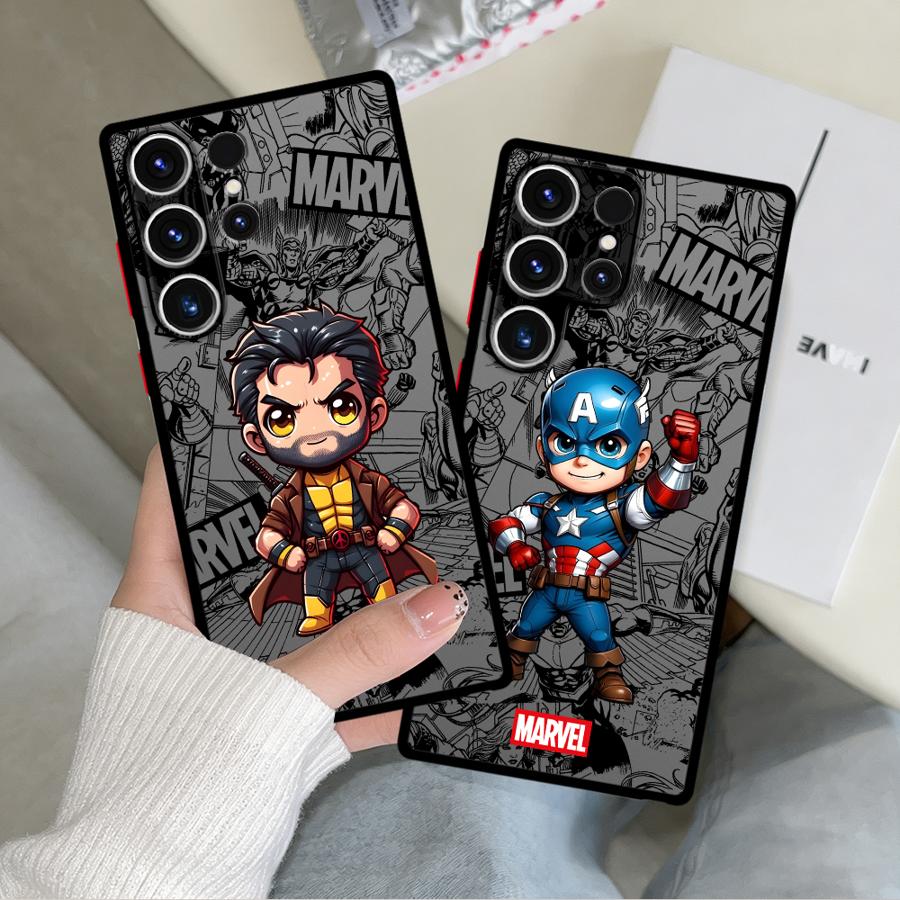 Deadpool And Wolverine Funda Phone Cover Case for Samsung Galaxy S26 S23 FE S20 S22 Note 20 10+ S24 Plus S25 Ultra S21