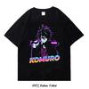 Highschool of the Dead Saeko Busujima Manga Style T-Shirt, Unisex Anime Fan Streetwear Tee, 100% Cotton Casual Short Sleeve Top