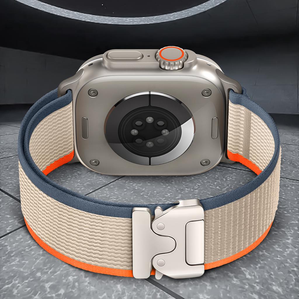Fallschirmgurte für Apple Watch Ultra 3 Armband 49mm 46mm 45mm 44mm 42 Trail-Loop-Armband correa iWatch Series 11 10 9 8 7 6 5 SE