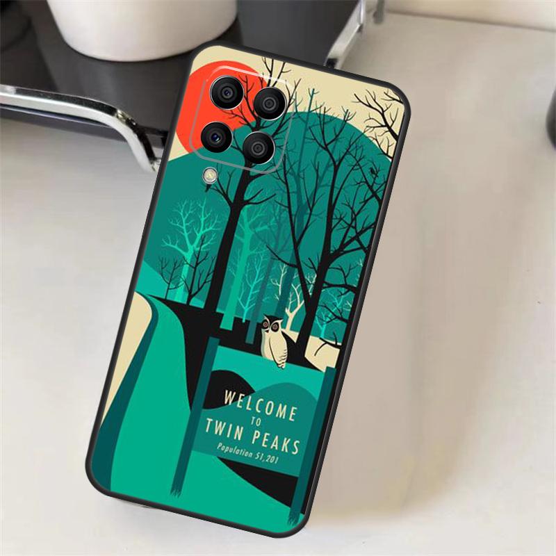 Twin Peaks Funda For Samsung Galaxy M13 M23 M33 M53 M12 M22 M32 M52 M11 M31 M51 M20 M54 M34 M14 Case