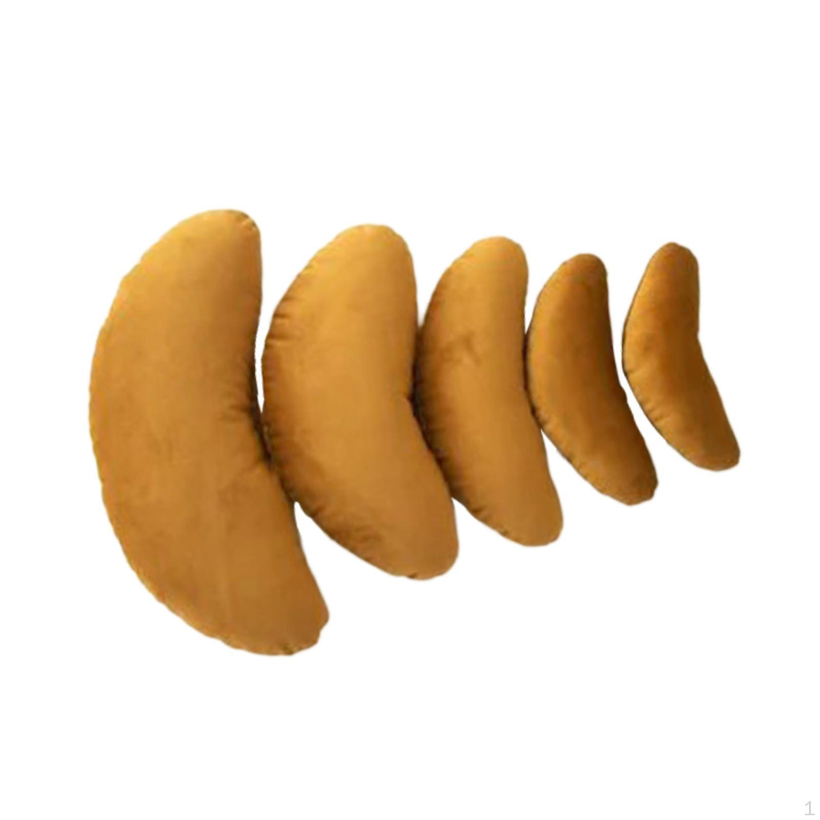 

Подушка для позирования новорожденного, набор из 5 предметов, полумесяц для детской фотостудии, цвет хаки янтарь