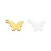 Stylish Reversible Butterfly Pendant Charm Necklace Featuring Crystal Accent for Fashion Trendsetters Daily Use