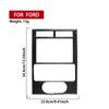 For Ford Expedition 2007-2014 Real Carbon Fiber Stickers Centre Radio AC CD Gear Shift Door Panel Car Accessories Decorative