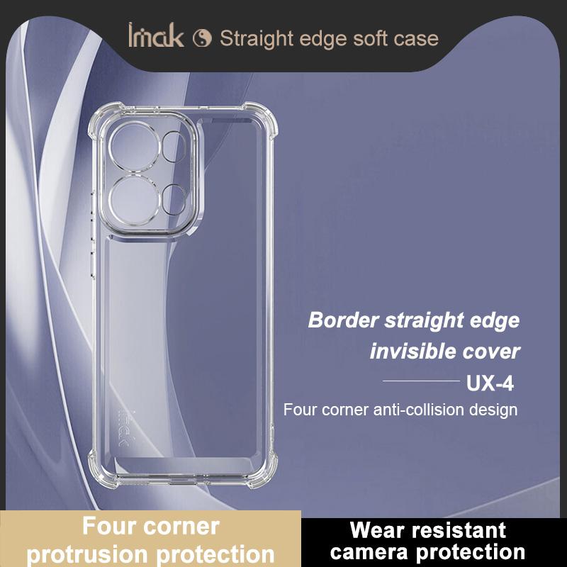 For OPPO Reno13 Pro 5G Phone Case IMAK UX-4 Shock-resistant Soft Case