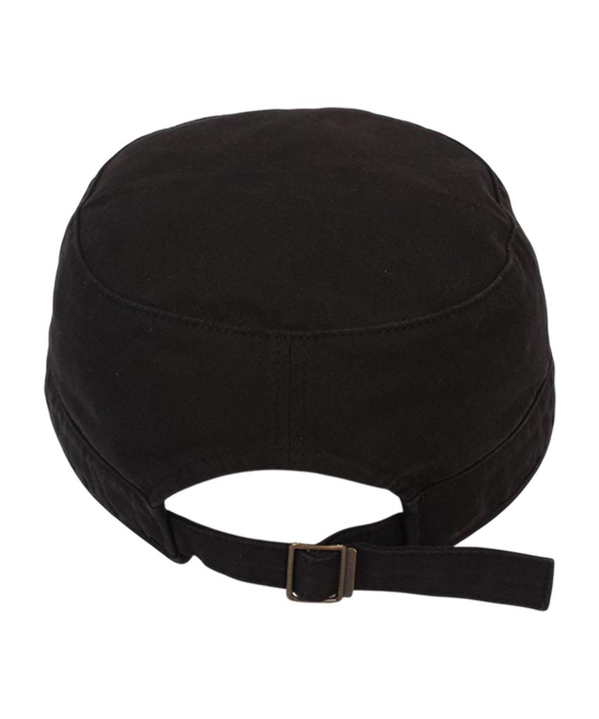 Washing Black Military Cap Marine Cap