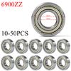 10-50pcs Ball Bearings Deep Groove Miniature Bearings For Skateboard Scooter 3D Printers Bearings 623ZZ 608ZZ 6900ZZ 687ZZ