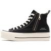 Radwimps X Atmos X  All Star Lifted Z Hi Fashionable Comfortable High-Top Canvas Shoes Unisex Sneakers Black 31316160
